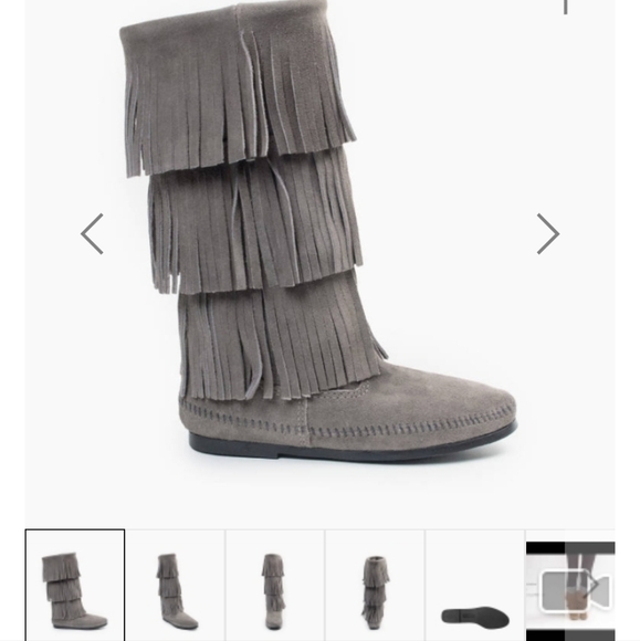 Boots w/ Fringe - Picture 4 of 5